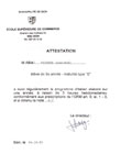 Attestation Italien